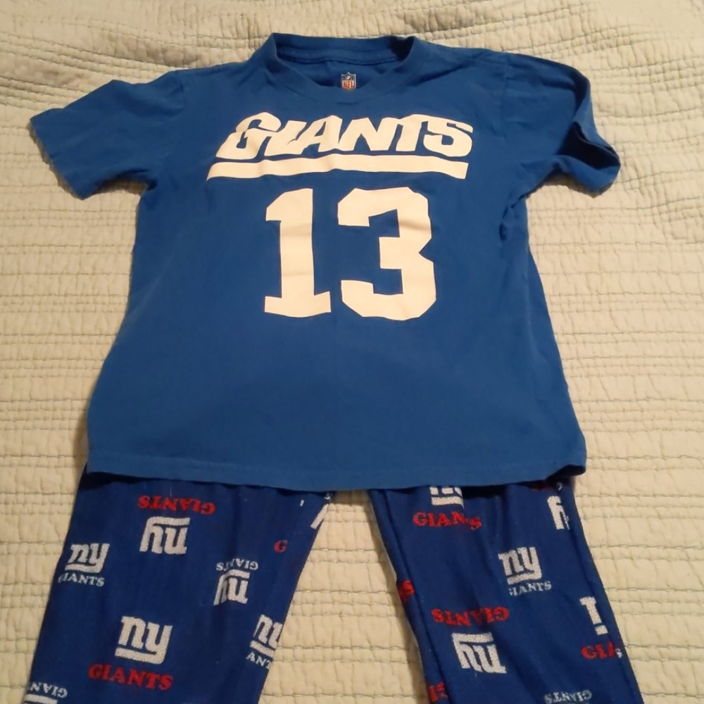 Boys New York Giants pajamas